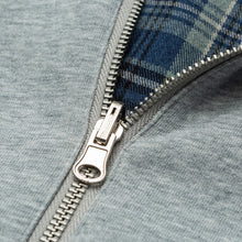 Load image into Gallery viewer, Reversible Cropped Boxy Plaid Lined Zip Up Hoodie