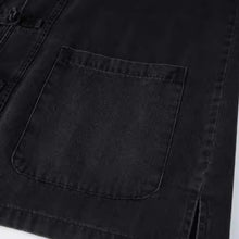 Load image into Gallery viewer, Denim Loose Button-Up T-Shirt