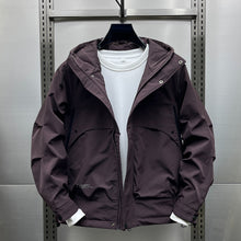 Load image into Gallery viewer, Hooded Loose Cotton Jacket