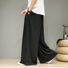 Load image into Gallery viewer, Cotton Linen Casual Loose Wide Leg Pants