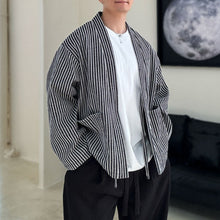 Load image into Gallery viewer, Striped Casual Vintage Loose Jacket