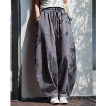 Load image into Gallery viewer, Linen Thin Loose Vintage Wide Leg Bloomers