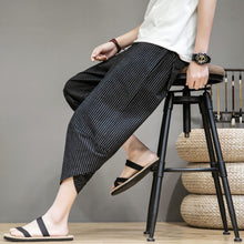 Load image into Gallery viewer, Striped Carrot Loose Wide-leg Casual Pants
