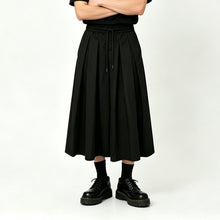 Load image into Gallery viewer, Japanese High-Waisted Pleated Casual Culottes