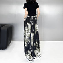 Load image into Gallery viewer, Tie-dyed Loose Ice Silk Casual Bloomers