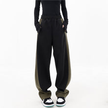 Load image into Gallery viewer, Patchwork Sports Wide Leg Pants