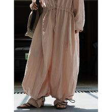 Load image into Gallery viewer, Women's Casual Tencel Wide-Leg Elastic Waist Jumpsuit
