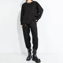 Load image into Gallery viewer, Casual Patchwork Harem Pants