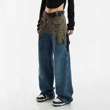 Load image into Gallery viewer, Multi-pocket Paneled Work Jeans