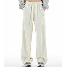 Load image into Gallery viewer, Loose Casual High-density Twill High-waist Drape Wide-leg Pants