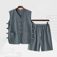 Load image into Gallery viewer, Thin Casual Cotton And Linen Vest
