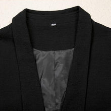 Load image into Gallery viewer, Mid-length Cotton And Linen Windbreaker Cardigan