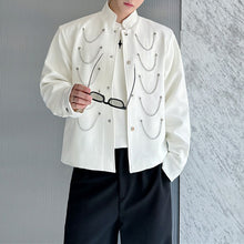 Load image into Gallery viewer, Multiple Zippers Casual Stand Collar Jacket