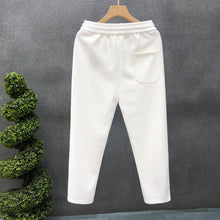 Load image into Gallery viewer, Straight Mid-rise Stretch Trousers