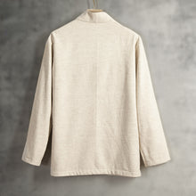 Load image into Gallery viewer, Winter Fleece V-neck Long-sleeved Shirt
