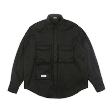 Load image into Gallery viewer, Japanese Loose Multi-pocket Shirt