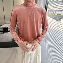 Load image into Gallery viewer, Velvet Turtleneck Bottoming Shirt