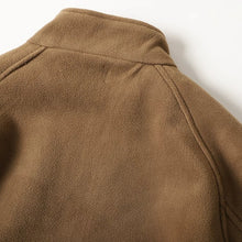 Load image into Gallery viewer, Japanese Reversible Work Jacket Windproof Waterproof Stand Collar Fleece Lined Warm Sherpa Coat