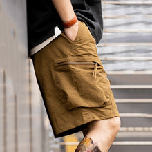 Load image into Gallery viewer, Vintage Big Pocket Waterproof Shorts