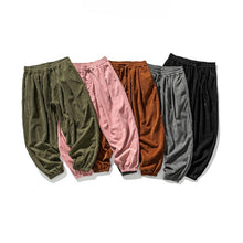 Load image into Gallery viewer, Loose Corduroy Harem Pants