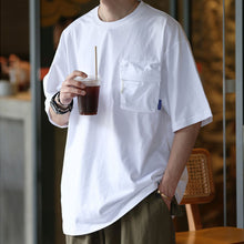 Load image into Gallery viewer, Loose Short Sleeve Dropped Shoulder T-Shirt