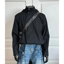 Load image into Gallery viewer, Cropped Vintage Hooded Blazer