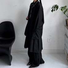 Load image into Gallery viewer, Rivet Loose Casual Padded Shoulder Shirt