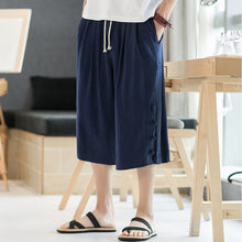 Load image into Gallery viewer, Button Loose Casual Harem Pants