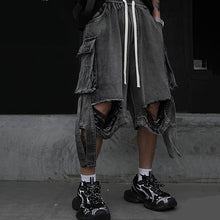 Load image into Gallery viewer, Distressed Multi-Pocket Straight Jeans