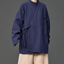 Load image into Gallery viewer, Winter Fleece-lined Layering Robe Coat