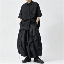 Load image into Gallery viewer, Japanese Loose High-waisted Wide-leg Skirt-Pants