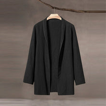 Load image into Gallery viewer, Loose Cotton and Linen Casual Cardigan