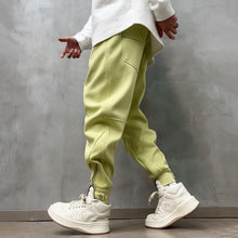 Load image into Gallery viewer, Loose Mid-rise Casual Zippered Sweatpants