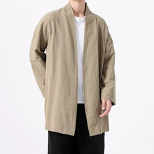 Load image into Gallery viewer, Retro Mid-length Zen-style Coat