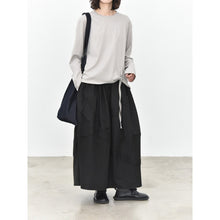 Load image into Gallery viewer, Women's Side Drawstring Hanging Tie Adjustable Loose Long Sleeve T-Shirt