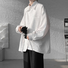 Load image into Gallery viewer, Retro Strappy Printed Loose Shirt