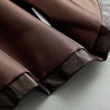 Load image into Gallery viewer, Japanese Retro PU Leather Windbreaker