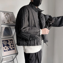 Load image into Gallery viewer, Stand Collar Thin Loose Cotton Jacket