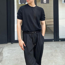 Load image into Gallery viewer, Textured Casual Knit T-shirt