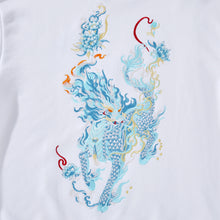 Load image into Gallery viewer, Embroidered Loose Round Neck Fleece Sweatshirt
