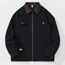 Load image into Gallery viewer, American Retro Washed Lapel Jacket