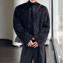 Load image into Gallery viewer, Short Solid Color Loose Cardigan Jacket