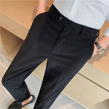 Load image into Gallery viewer, Corduroy Casual Business Straight Pants