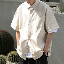 Load image into Gallery viewer, Summer Retro Loose Work Shirt