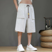 Load image into Gallery viewer, Thin Loose-fitting Straight-leg Casual Shorts