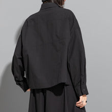 Load image into Gallery viewer, Irregular Slit Long Sleeve Shirt