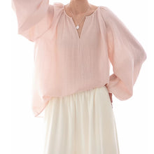 Load image into Gallery viewer, Pullover Loose Cover-up Shirt