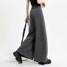 Load image into Gallery viewer, Draped Relaxed High-Rise Wide-Leg Pants