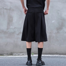 Load image into Gallery viewer, Loose Draped Three-dimensional Pleated Casual Suit Shorts