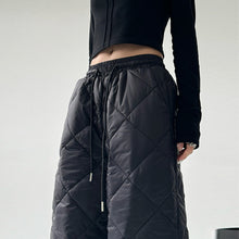 Load image into Gallery viewer, Padded Straight Loose Warm Cotton Trousers